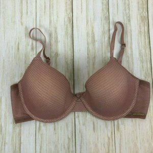 Vince Camuto Underwire 36C Bra Rose Pink Padded